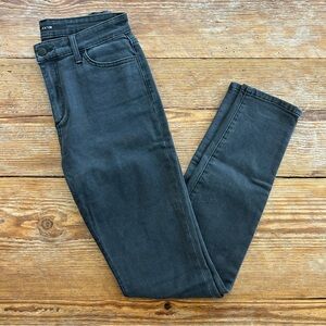 Joe’s Jeans High Rise Skinny Jeans in dark gray